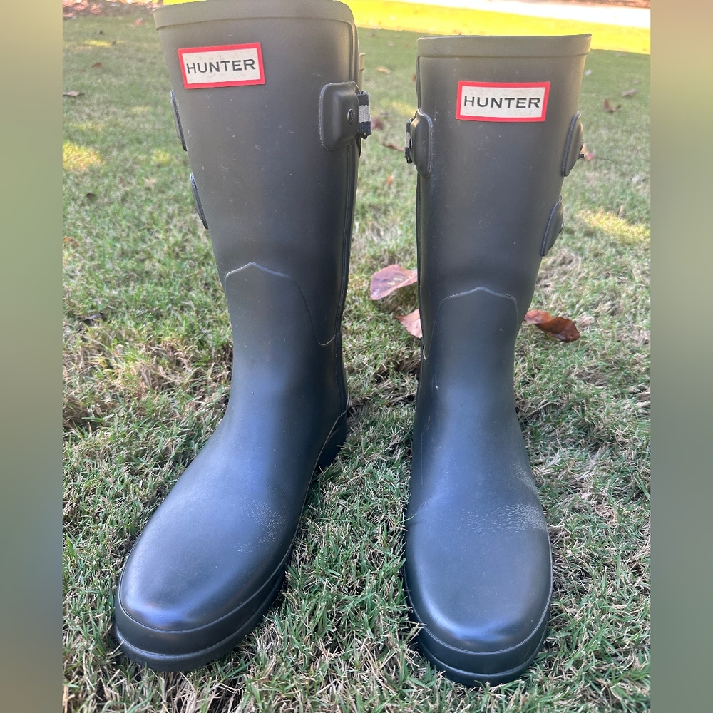 Hunter Rain Boots Black